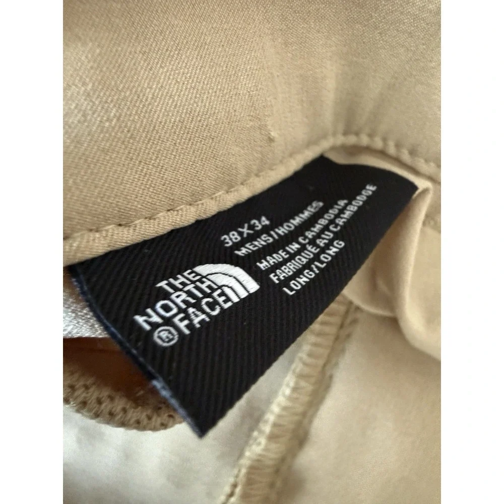 The North Face Paramount Convertible‎ Pants Mens 38x34 Tan Zip Off Hiking NWT
